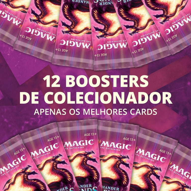 commander legends collector booster box Magic: The Gathering | 12 Booster Packs (180 Cards) | 60 Legends | 156 Foils with at least one showcase mythic reprint Magic: The Gathering: Collector Booster