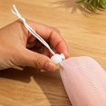 thumbnail image 7 of 2Pc Soap Exfoliating Foaming Mesh Bath Bag, Drawstring Soap Saver Bubble Producing Mesh Pouch, Shower Soap Foam Net Holder, Soft Stretch Soap Sack, Hanging Bathroom Soap Storage Mesh Bag, 7 of 7