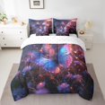 thumbnail image 2 of YST, Butterfly, Comforter Set, Chic Kawaii Animal, 7-Piece, Queen, 2 of 4