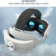 thumbnail image 3 of Correa cómoda para la cabeza para Meta Quest 3, correa de repuesto ligera Accesorios, reduce la presión sobre la cara Cómoda y práctica Gafas de realidad virtual con diseño abatible, 3 of 5