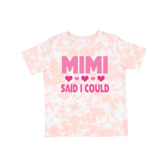 Inktastic Mimi Said Could Funny Granddaughter Girls Toddler T-Shirt