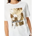 thumbnail image 5 of Cotton Short Sleeve Crew Neck Printed T-Shirt, 5 of 6