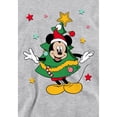 thumbnail image 3 of Mickey Mouse Boys/Girls Christmas Tree Heather Hoodie, 3 of 4