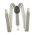 thumbnail image 4 of lionlar Bretelles pour Enfants Bretelles de Smoking Réglables pour Tenue Formelle Jeans Halloween Beige, 4 of 9