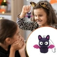 thumbnail image 5 of Clearance Hangs under $1,Halloween Soft Rubber Keychain Cute Pumpkin Bat Cat Decorations Goodie Bag Fillers For Kids Adults (Halloween), 5 of 5