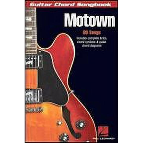 Hal Leonard Motown Guitar Chord Songbook Series Softcover