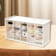 thumbnail image 1 of Organizador de guía de almacenamiento de cajones Organizador Clear Office Craft Suministros de almacenamiento Mini Cajón de escritorio para maquillaje, 1 of 8
