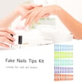thumbnail image 4 of 120 Pcs Kit de Faux Ongles Naturels pour Salons de Manucure, 4 of 8