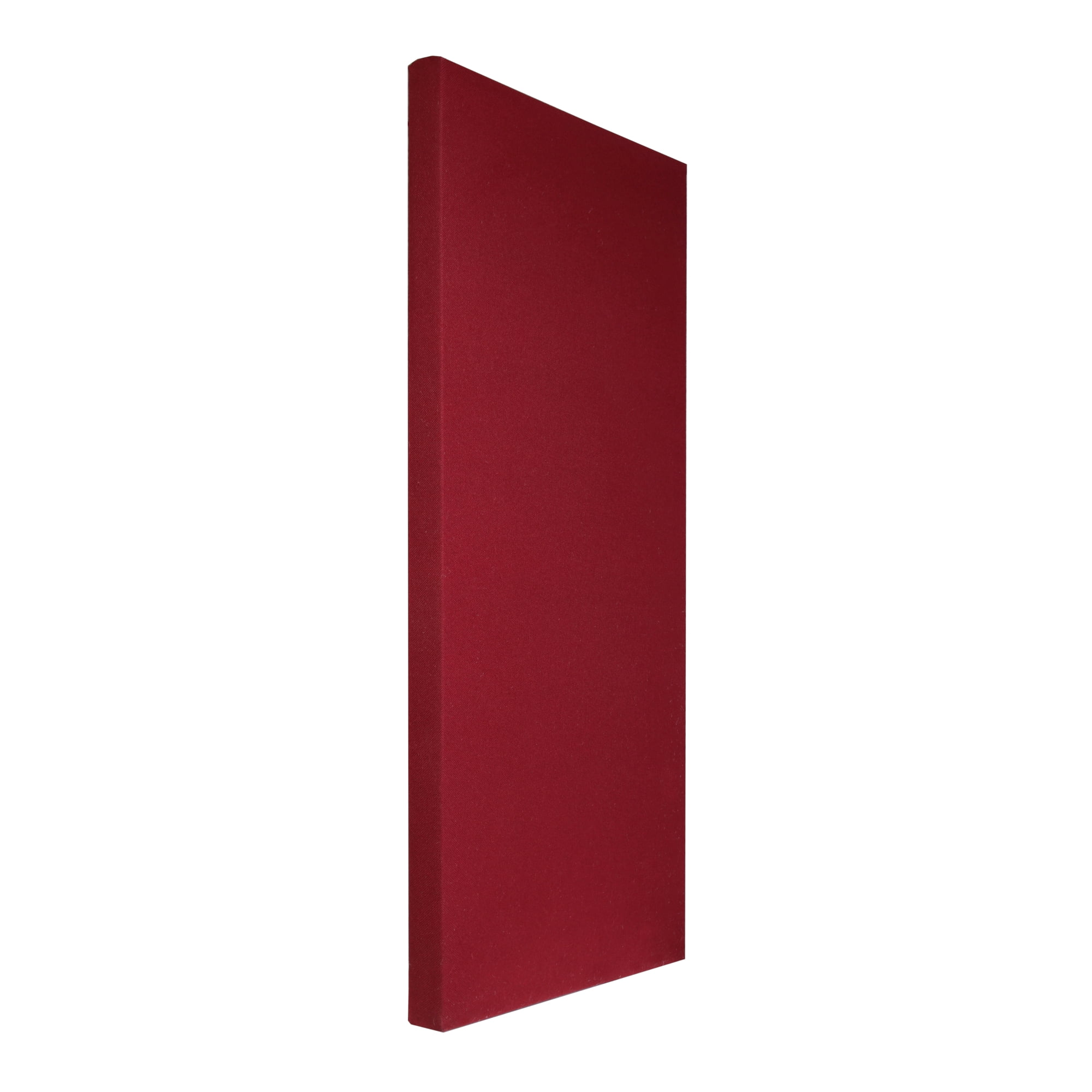 ATS Acoustics ECO Panel Low-VOC Professional Studio Recording Booth Sound Absorbing Acoustic Panel 24" x 48" x 2" (Claret)