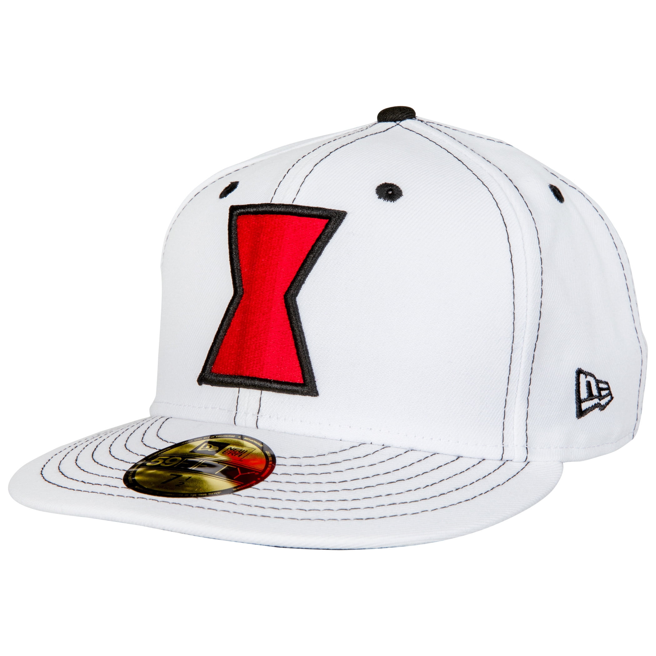 Black Widow Movie White Costume New Era 59fifty Fitted Hat 7 3 8 Fitted Walmart Com