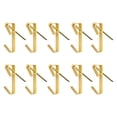 thumbnail image 1 of xinxixnxx Convenient And Practical Picture Hooks For Any Room Easy To Install golden 20lb with Nails 1Set, 1 of 6