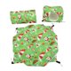 thumbnail image 1 of 3pcs Guinea Pig Cage Hammock Set Hanging Tunnel Hammock for Rat Ferret Small CatGreen, 1 of 4