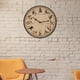 thumbnail image 3 of Reloj de pared al aire libre Baoblaze estilo Vintage para exteriores Relojes silenciosos, 3 of 8