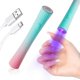 thumbnail image 1 of Mini UV Light for Nails - Handheld UV Light for Gel Nails,Portable LED Nail Lamp Type Fast Nail Curing Lamp Nail Dryer(G+P), 1 of 4