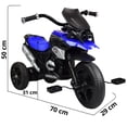 thumbnail image 4 of Triciclo para Niños JOYKOO Diseño de Moto Luz y Sonido Azul, 4 of 6
