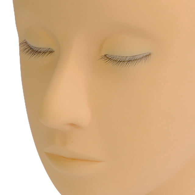 Cabeza de maniquí de pestañas, cabeza de maniquí de extensión de pestañas, cabeza de maniquí de práctica de maquillaje, cabeza de maniquí de extensión de pestañas, los mejores materiales