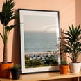 thumbnail image 3 of Asilomar Views 03 - Los Angeles California Photography Beach Coastal Ocean Beach House Palm Tree Tropical Minimalist Black Framed Wall Art Print 5 x 7 inches, 3 of 8