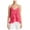 Pink - brightrose, variant on Parker Womens Ruffle Silk Cami Tank Top, Pink, X-Large