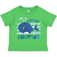 thumbnail image 3 of Inktastic Whale Little Brother Boys Toddler T-Shirt, 3 of 5