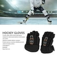 thumbnail image 3 of 1 Par De Guantes De Hockey Sobre Hielo, Transpirables, Ligeros Y De Gran Ajuste, Guantes Protectores Versátiles Para Hockey Sobre Ruedas, Para Jugadores De Hockey, 3 of 7