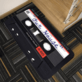 thumbnail image 5 of Retro Cassette Music Tape Welcome Doormat Home Decor Carpet for Living Room Corridor Balcony Rugs Bedroom Non-Slip Floor Mat, 5 of 6