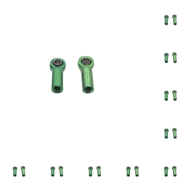 Tholdsy Soportes de cabeza de bola de 2 piezas, pieza de repuesto Universal, accesorios de actualización de unión de enlace, extremos de barra de Verde 10piezas Tholdsy CBP347394