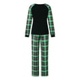 thumbnail image 4 of Meihuid Christmas Pajamas For Family 2023 Family Christmas Pjs Matching Sets Holiday Vacation Xmas Family Sleepwear Outfits, 4 of 9