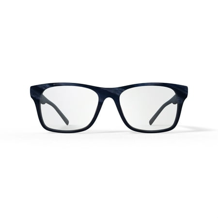Reverb Men's RVMO5104 Prescription Eyeglasses with Case, Blue/Grey