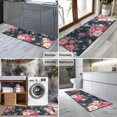 thumbnail image 2 of Pioneer Flower Floral Print Pattern Kitchen Rug Mat,Kitchen Runner Rugs Non Skid Washable,Decorative Kitchen Floor Mats for Kitchen,Sink,Laundry,17"X47", 2 of 5