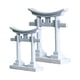 thumbnail image 5 of 2x2x Acuario Torii Imitación Piedra Puerta Torii Cueva Escondite Puerta Torii Japonesa, 5 of 8