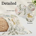thumbnail image 3 of Wildflowers Pillow Covers King, Spring Flowers Plants Farmhouse Pastoral Soft Brushed Microfiber Breathable Throw Pillow Covers, Pillowcase with Zipper for Couch Sofa Bedroom Living Room 20"x36", 3 of 9