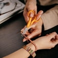 thumbnail image 2 of Tijeras Fiskars Premier Nº 5 con micropunta y mango naranja, 2 of 7