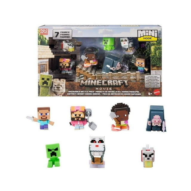 Figura de Acción MATTEL Minecraft Multipack Mini