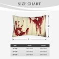 thumbnail image 3 of Fotbe Bloody Hand1 Pillow Cases - Envelope Closure - Luxury, Extra Soft, Cooling Pillow Covers - Wrinkle, Fade, Stain Resistant-20"x30", 3 of 8