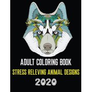 Adult Coloring Book Mandala Animals 2020 (Paperback)