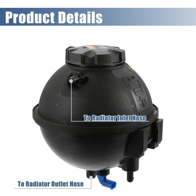 Unique Bargains Coolant Radiator Reservoir Tank 17138616418