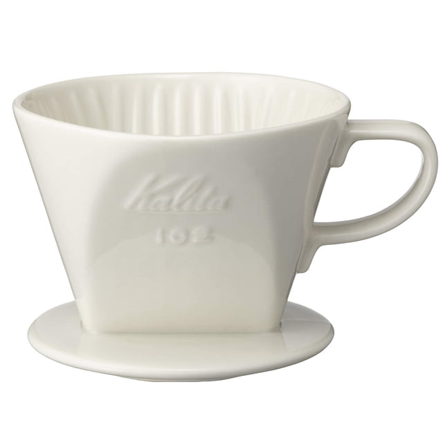 Gotero de café Kalita 2001 Kalita 102 Ceramic White