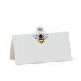 thumbnail image 1 of Bee And Crown Folded Placecards, 1 of 1