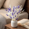 thumbnail image 2 of 60 Pcs Fall Dried Flower Bouquet,17.72 Inch Natural Dried Pampas Grass Fall Flower Bouquets for Autumn Vase Filler | Fall Decorations Bunny Tail Grass for Table Wedding Decor, 2 of 7