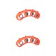 thumbnail image 1 of Sonducket Guitar Finger Exerciser Guitar Piano Trainer Finger  Speed Practice Naranja 2piezas, 1 of 1