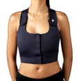 thumbnail image 6 of heart&core Serena Bra, Post-Surgery, Racerback with Pockets, Black, SQ, 4XL, 1 Ct, 6 of 11