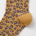 thumbnail image 6 of Gaoso 3 Pairs Women's Heart Socks Cute Embroidered Aesthetic Patterned Novelty Ankle Socks (Red/Brown/Blue), 6 of 7