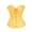 yue866-Yellow-Women's Corsets, variant on KHONTS Womens Waist Cincher Bustier Boned Corset Flower Vintage Gothic Bodysuit for Halloween Orange S