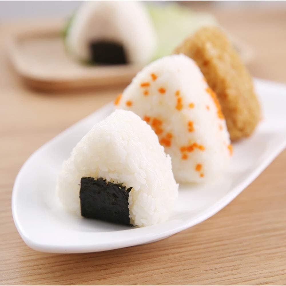 Lot De 2 Moules à Sushi Triangulaires Pour Onigiri, Moules