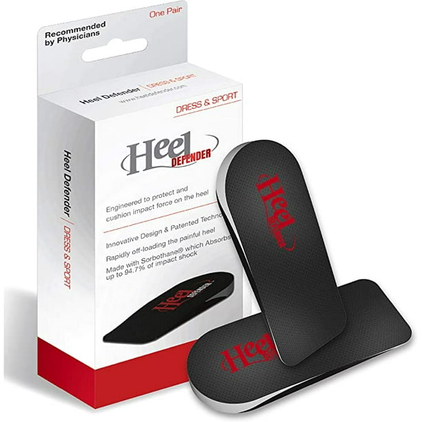 Heel Defender Heel Defender Sport 0.4" Thick Shoe Inserts Achilles Tendon, Plantar Fasciitis