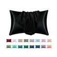 thumbnail image 5 of Luxurious Silk Satin Pillowcase for Hair Skin Pillow Cover Cases Set of 2 Pcs, 5 of 28