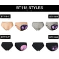 thumbnail image 4 of WOSAWE, ropa interior de ciclismo para mujer, pantalones cortos acolchados 3D a prueba de golpes para bicicleta de montaña MTB, ropa interior deportiva, medias, pantalones cortos S-2XL, 4 of 5