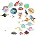 thumbnail image 2 of 21 piezas de parches bordados, parches termoadhesivos, parches decorativos adhesivos para ropa, jeans, sombreros, camisetas, 2 of 5