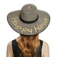 thumbnail image 2 of August Hat Company Chapeau Happy Hour Floppy (Taille Unique, Noir), 2 of 5