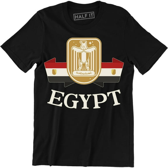 Egypt flag Men's Top City Map Eagle Of Saladin Great Special Tricot Tee Shirt